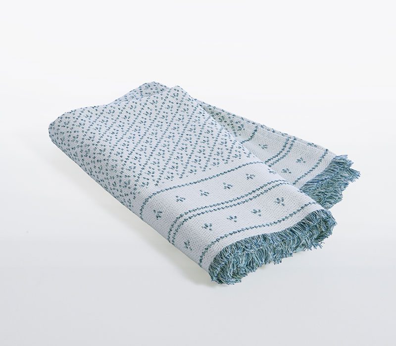 ΡΙΧΤΑΡΙ ΤΡΙΘΕΣΙΟΥ ΚΑΝΑΠΕ ISHMAR BLUE 170X300 NEF-NEF HOMEWARE, 50% BAMB-50% ΠΟΛ - Image 4