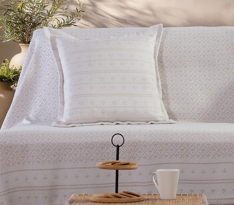 ΔΙΑΚΟΣΜΗΤΙΚΟ ΜΑΞΙΛΑΡΙ ISHMAR 50X50 NEF-NEF HOMEWARE, ΥΦΑΣΜΑ:50% BAMB-50% ΠΟΛ 
 ΕΣΩΤ:100%ΠΟΛ - Image 2