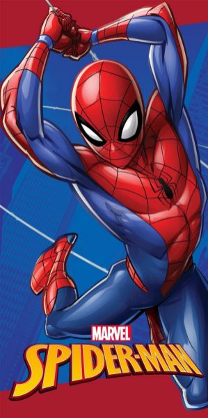 Marvel Πετσέτα Θαλάσσης Quick Dry Marvel Spider-Man 184 70X140 Blue 100% Microfiber