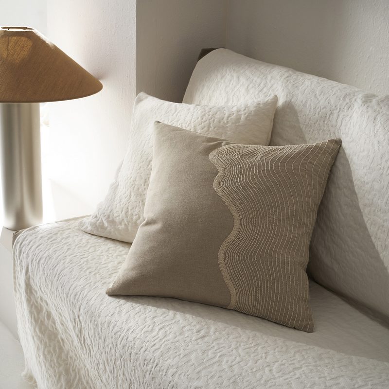 Μαξιλαροθήκη 45x45cm GOFIS HOME  Elira  620 - Image 3