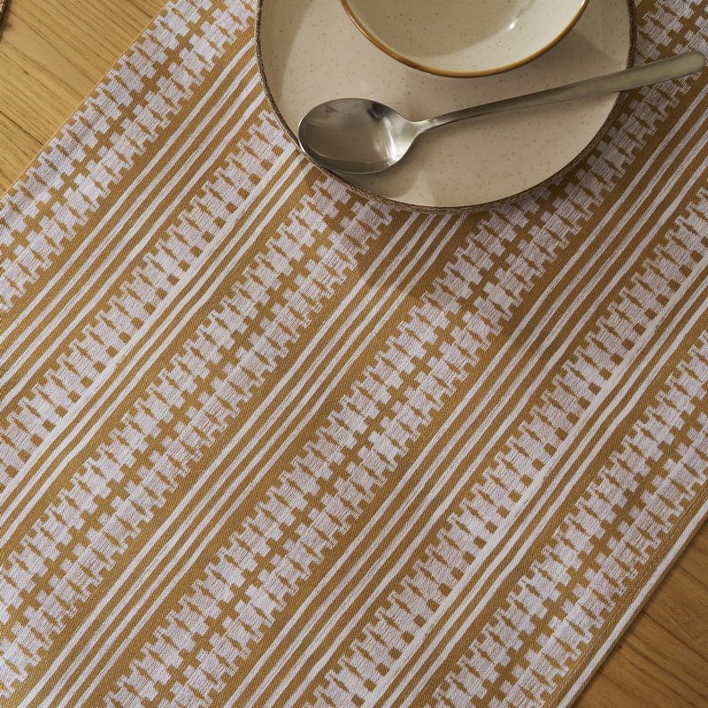 Runner 37x160cm GOFIS HOME  Ruthie Ochre 577 - Image 2