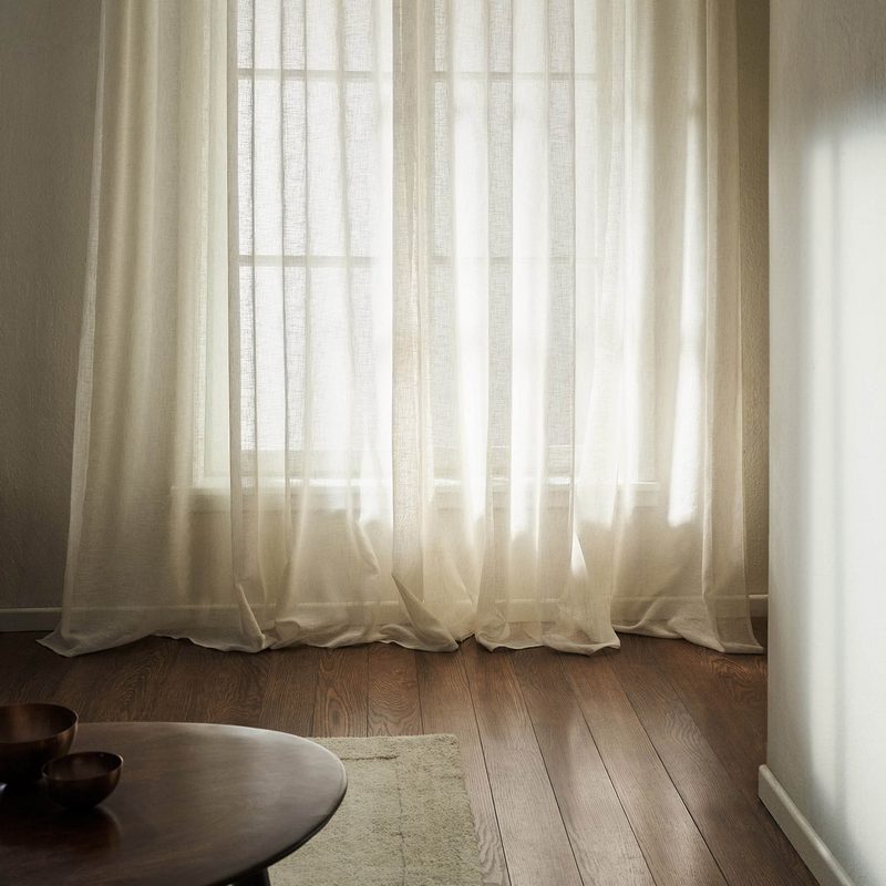 Κουρτίνα με τρουκς 140x280cm GOFIS HOME  Combe Beige 502/06