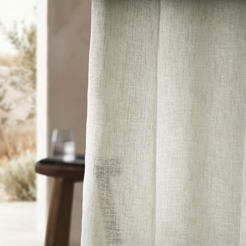 Κουρτίνα με τρουκς 140x280cm GOFIS HOME  Combe Fresh Aqua 502 - Image 3