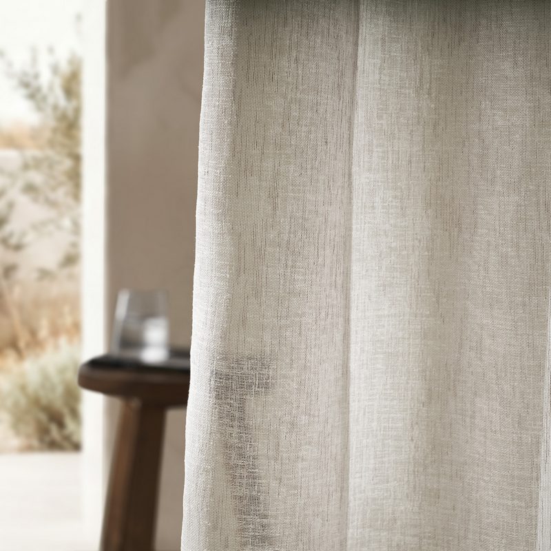 Κουρτίνα με τρουκς 200x280cm GOFIS HOME  Combe Cloud Grey 502 - Image 3