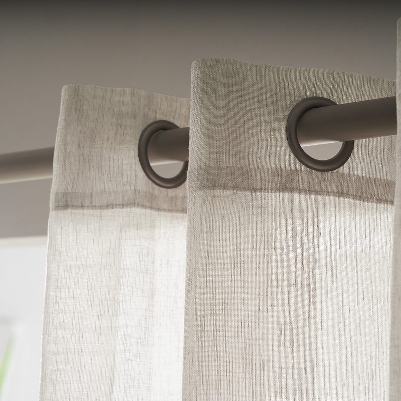 Κουρτίνα με τρουκς 200x280cm GOFIS HOME  Combe Cloud Grey 502 - Image 4