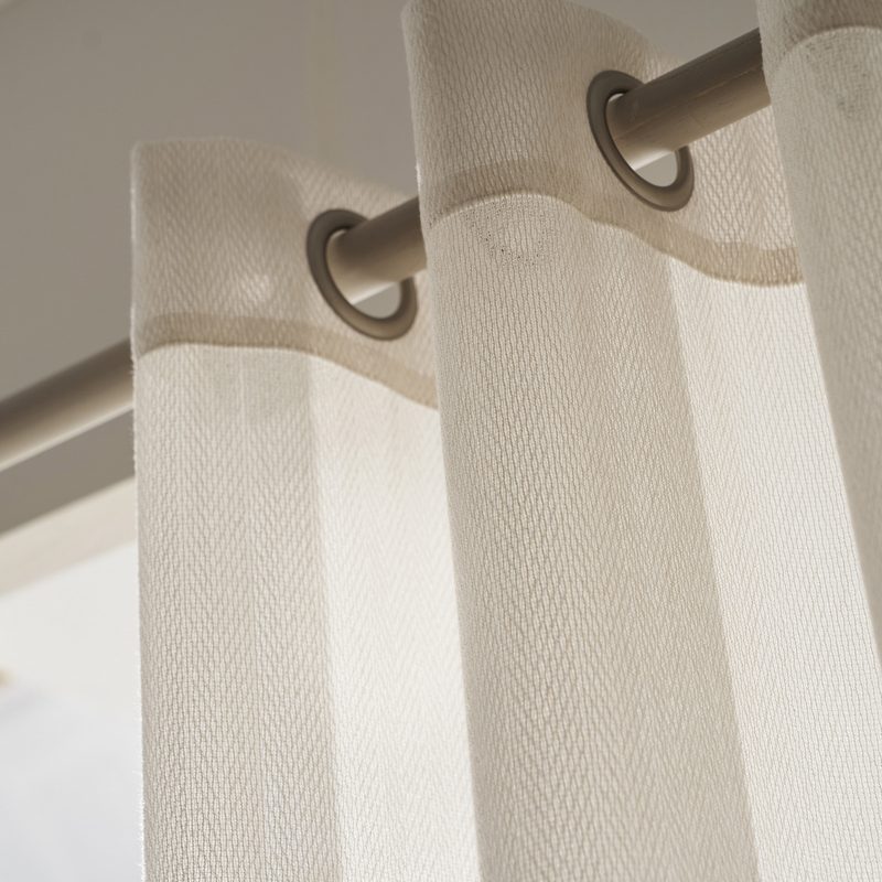 Κουρτίνα με τρουκς 280x280cm GOFIS HOME  Velmira Beige 509 - Image 4