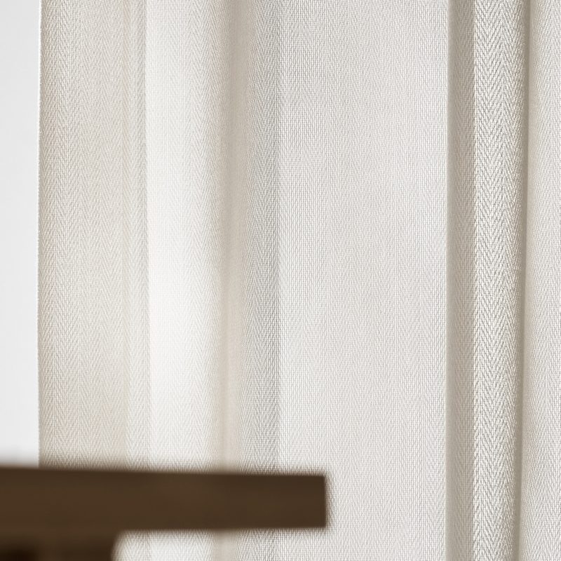 Κουρτίνα με σιρίτι 280x290cm GOFIS HOME  Velmira Beige 509 - Image 3