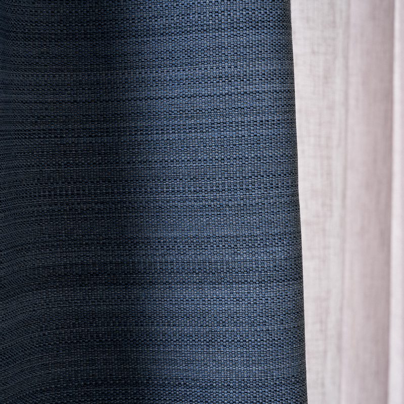 Έτοιμη Κουρτίνα 130x270cm GOFIS HOME  Teyana Jean Blue 656 - Image 3