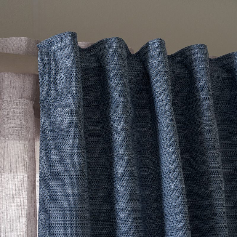 Έτοιμη Κουρτίνα 130x270cm GOFIS HOME  Teyana Jean Blue 656 - Image 4