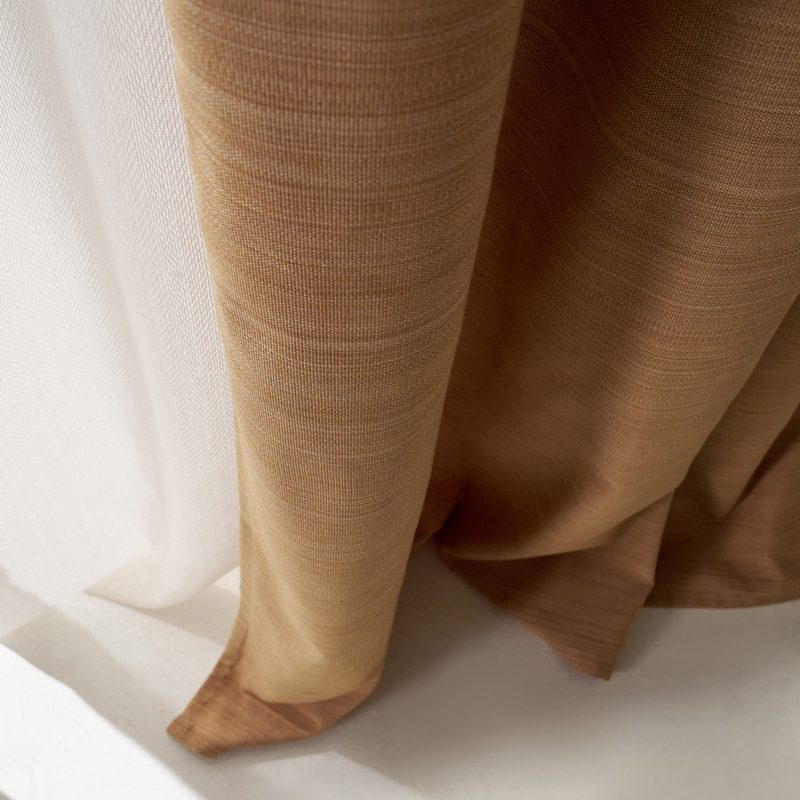 Έτοιμη Κουρτίνα 130x270cm GOFIS HOME  Teyana Mustard Yellow 656 - Image 4