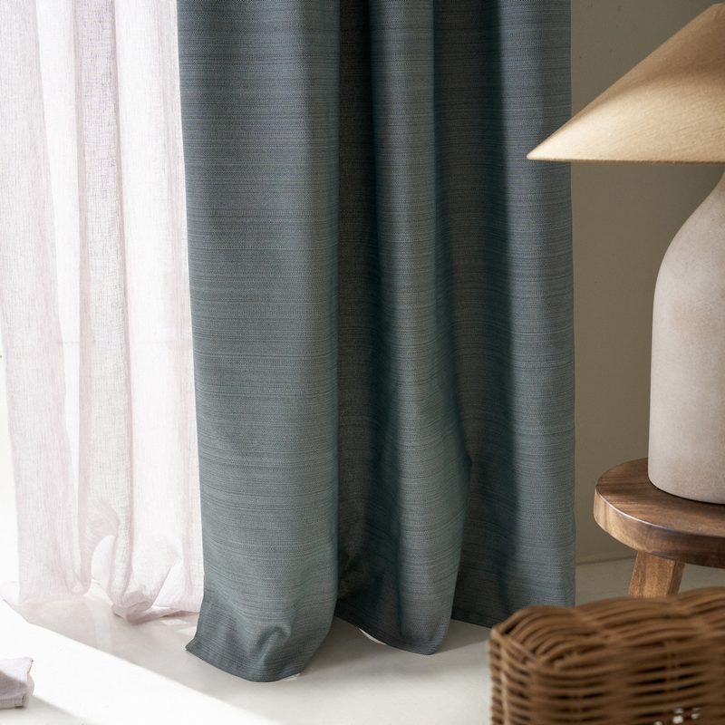 Έτοιμη Κουρτίνα 130x270cm GOFIS HOME  Teyana Jade Green 656 - Image 2