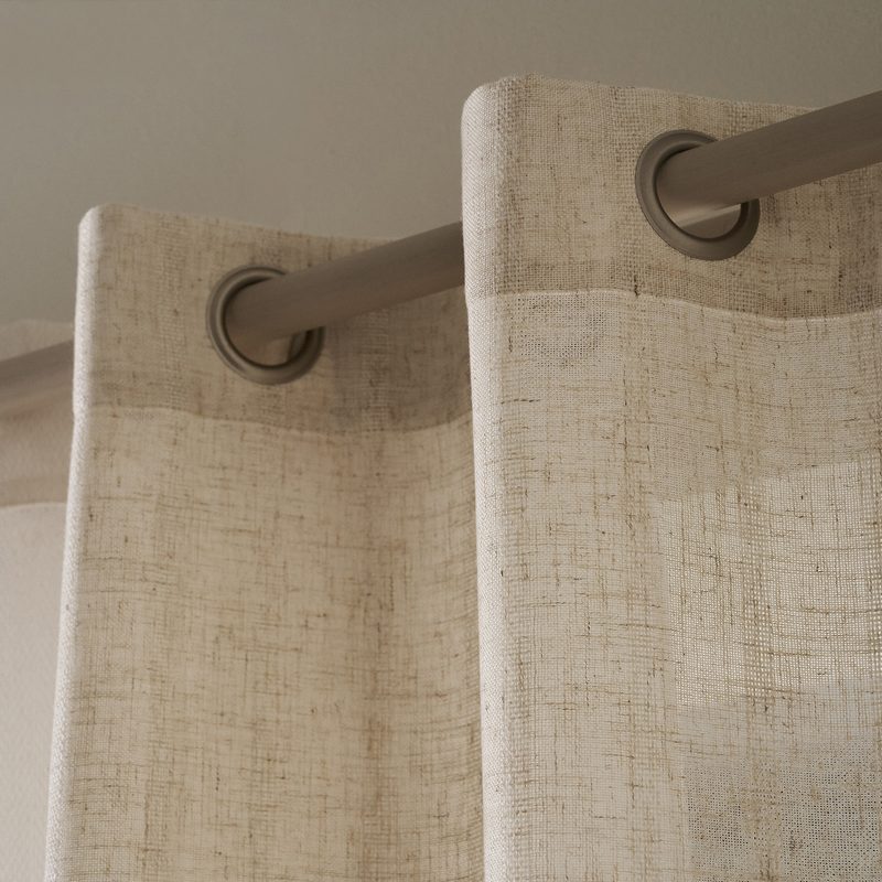 Κουρτίνα με τρουκς 140x280cm GOFIS HOME  Nysera Linen 705 - Image 5