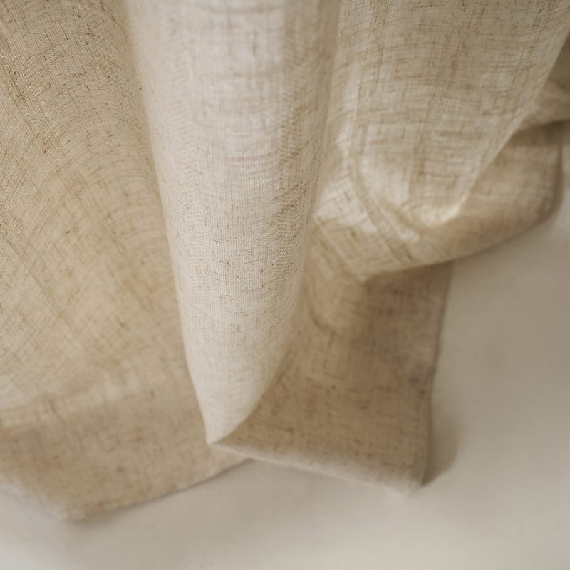 Κουρτίνα με σιρίτι 140x295cm GOFIS HOME  Nysera Linen 705 - Image 2