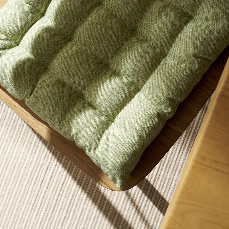 Μαξιλαράκι καρέκλας 40x40cm GOFIS HOME  Hygg Green 213 - Image 3