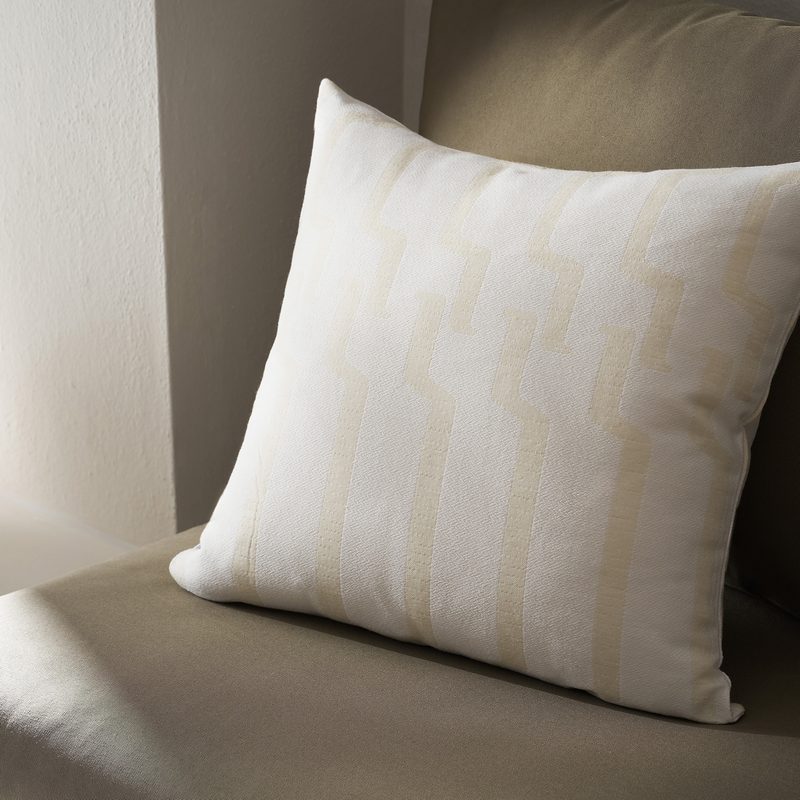 Μαξιλαροθήκη 50x50cm GOFIS HOME  Clover Polar White 558/16