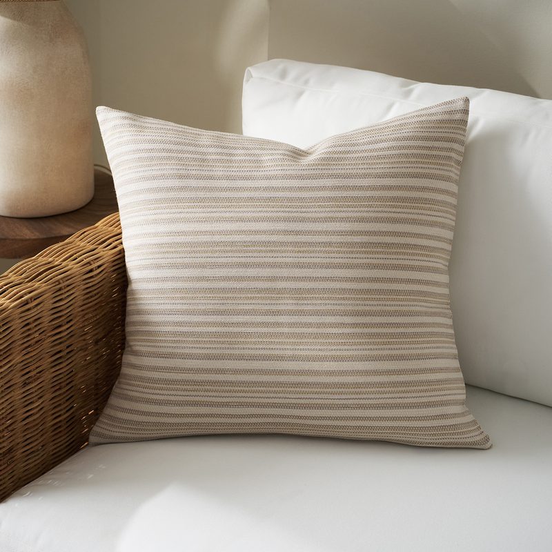 Μαξιλαροθήκη 50x50cm GOFIS HOME  Nymeria Coffee Brown 574/13