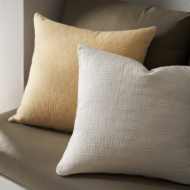 Μαξιλαροθήκη 50x50cm GOFIS HOME  Solenne Sun Yellow 591/04