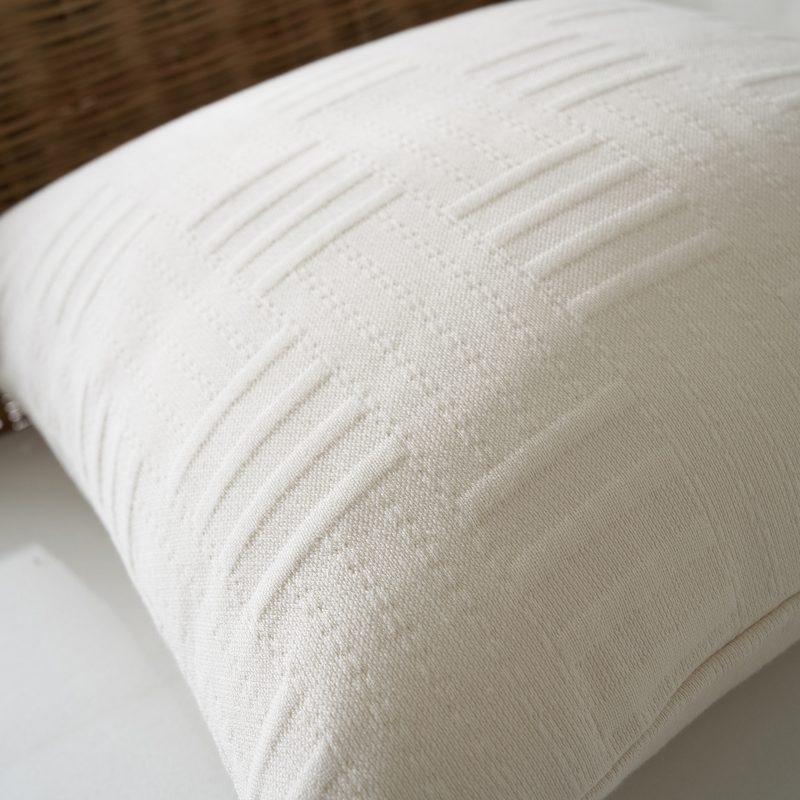 Μαξιλαροθήκη 50x50cm GOFIS HOME  Calyra Ivory  654/05 - Image 2