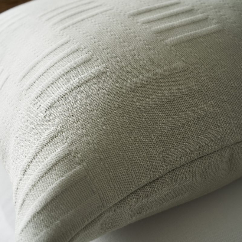 Μαξιλαροθήκη 50x50cm GOFIS HOME  Calyra Smoke Green 654/07 - Image 2