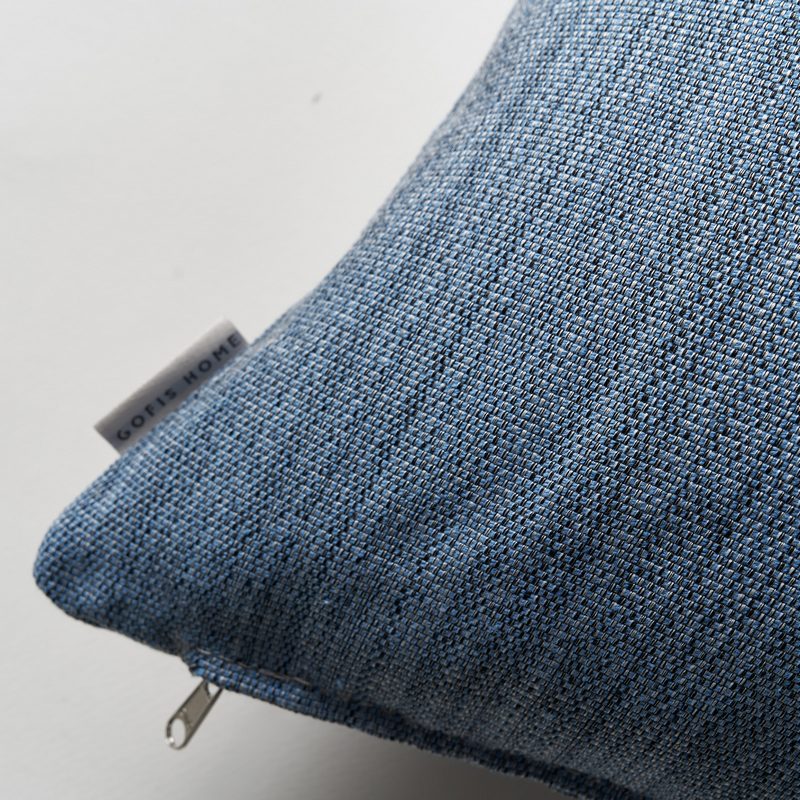 Μαξιλαροθήκη 30x45cm GOFIS HOME  Teyana Jean Blue 656 - Image 2