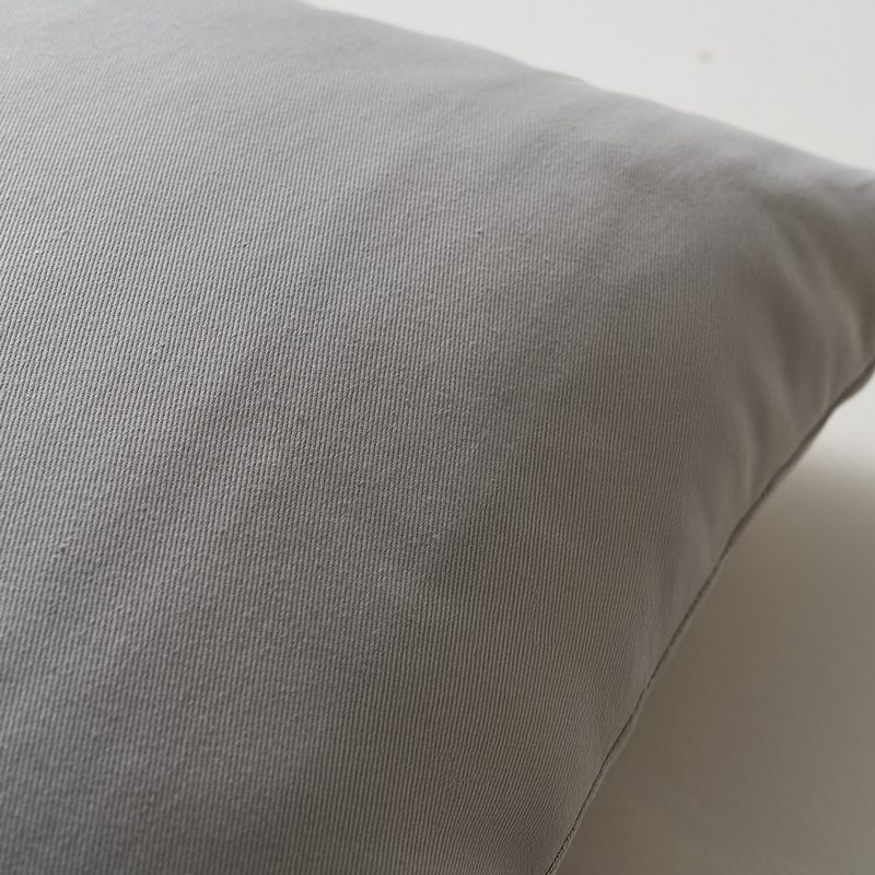 Μαξιλαροθήκη 43x43cm GOFIS HOME  Emory Light Grey 714 - Image 2