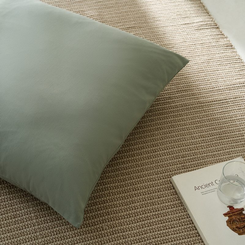 Μαξιλαροθήκη 65x65cm GOFIS HOME  Emory Light Grey 714