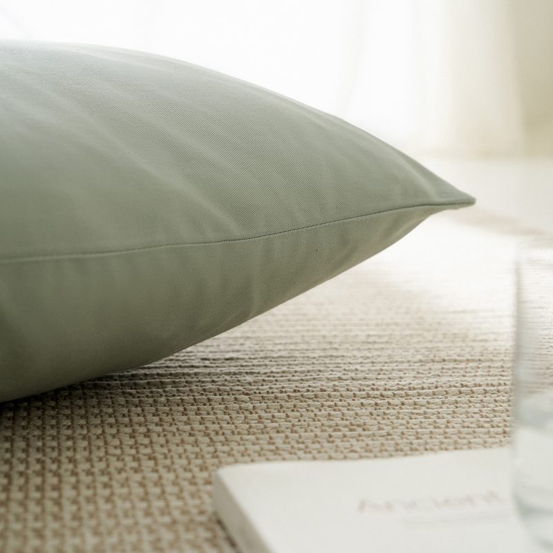 Μαξιλαροθήκη 65x65cm GOFIS HOME  Emory Light Grey 714 - Image 2