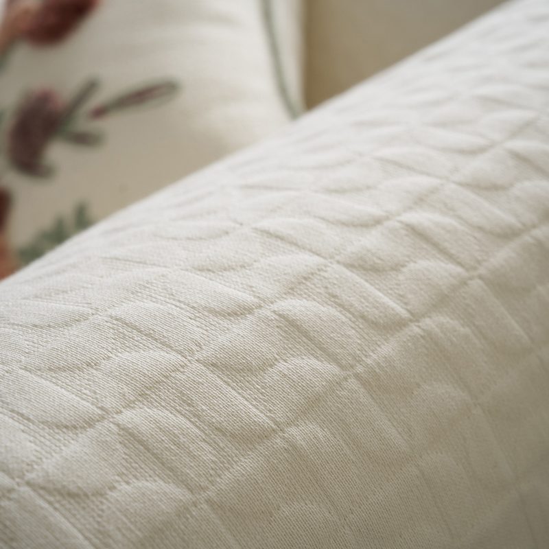 Ριχτάρι Πολυθρόνας 180x175cm GOFIS HOME  Eliena Ivory 402/05 - Image 2