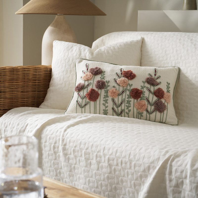 Ριχτάρι Τριθέσιου 180x300cm GOFIS HOME  Eliena Ivory 402/05 - Image 4