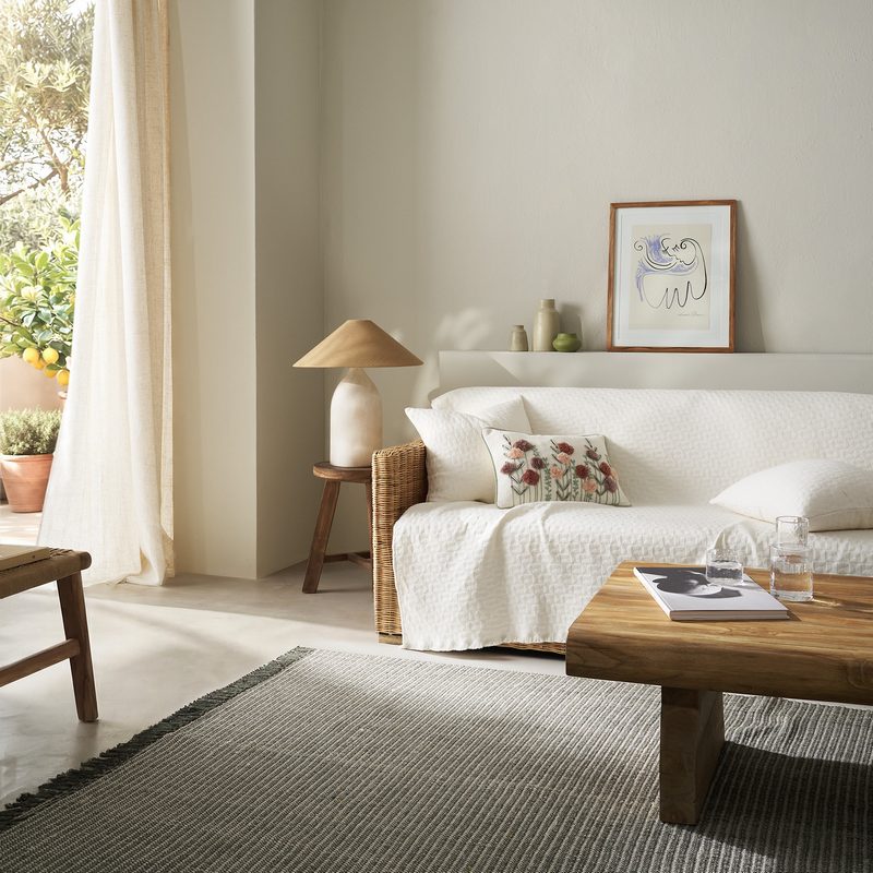 Ριχτάρι Τριθέσιου 180x300cm GOFIS HOME  Eliena Ivory 402/05 - Image 6