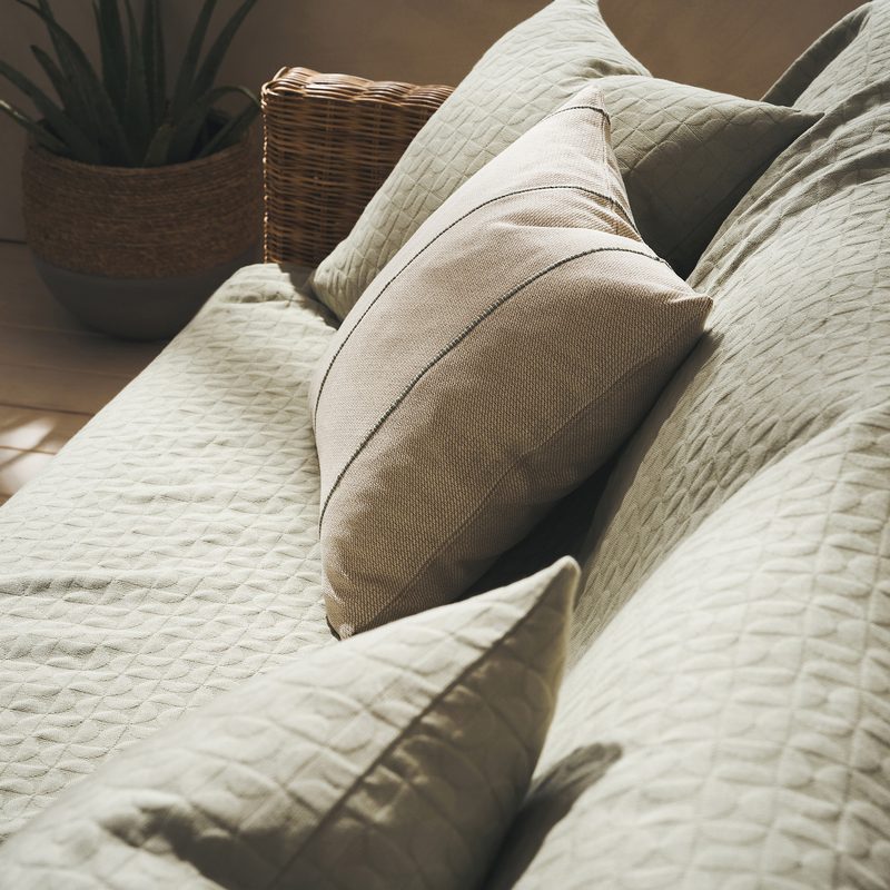 Ριχτάρι Τετραθέσιου 180x350cm GOFIS HOME  Eliena Smoke Green 402/07 - Image 3