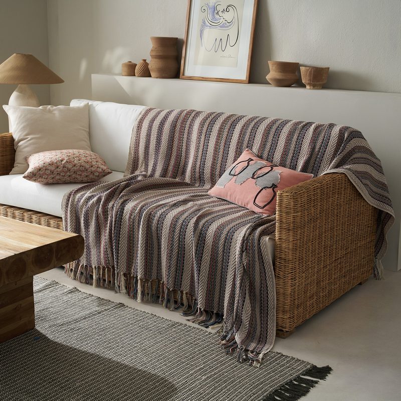 Ριχτάρι Διακοσμητικό 145x180cm GOFIS HOME  Aquata 514 - Image 4