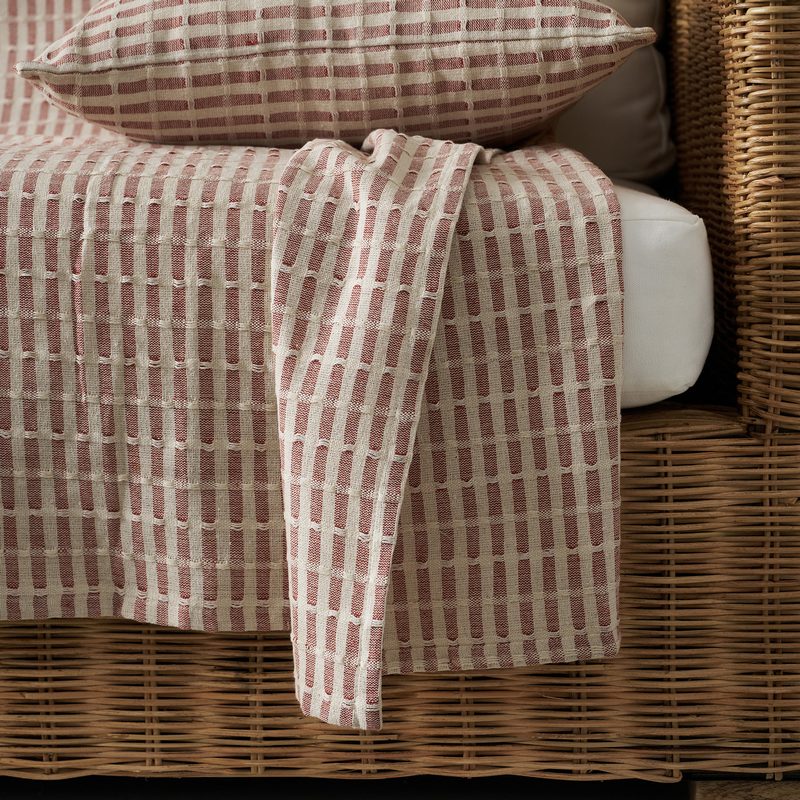 Ριχτάρι Πολυθρόνας 180x180cm GOFIS HOME  Elysia Dusty Rust 531/02 - Image 4