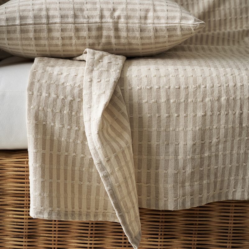 Ριχτάρι Πολυθρόνας 180x180cm GOFIS HOME  Elysia Hemp Beige 531/06 - Image 5