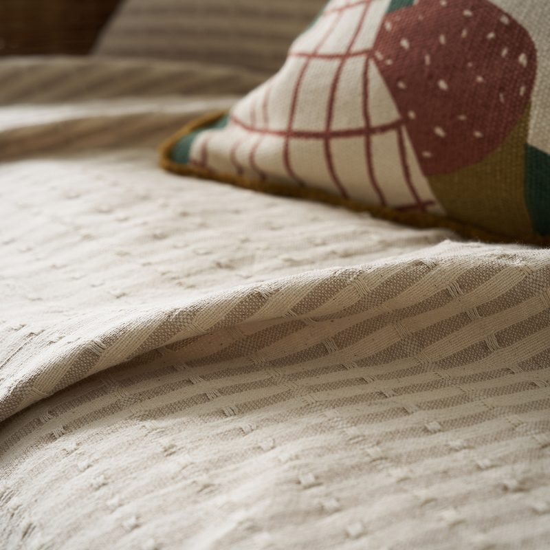 Ριχτάρι Διθέσιου 180x250cm GOFIS HOME  Elysia Hemp Beige 531/06 - Image 2