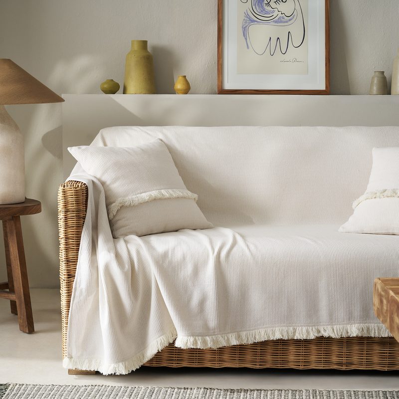 Ριχτάρι Διθέσιου 180x250cm GOFIS HOME  Odessa Off White 533/05