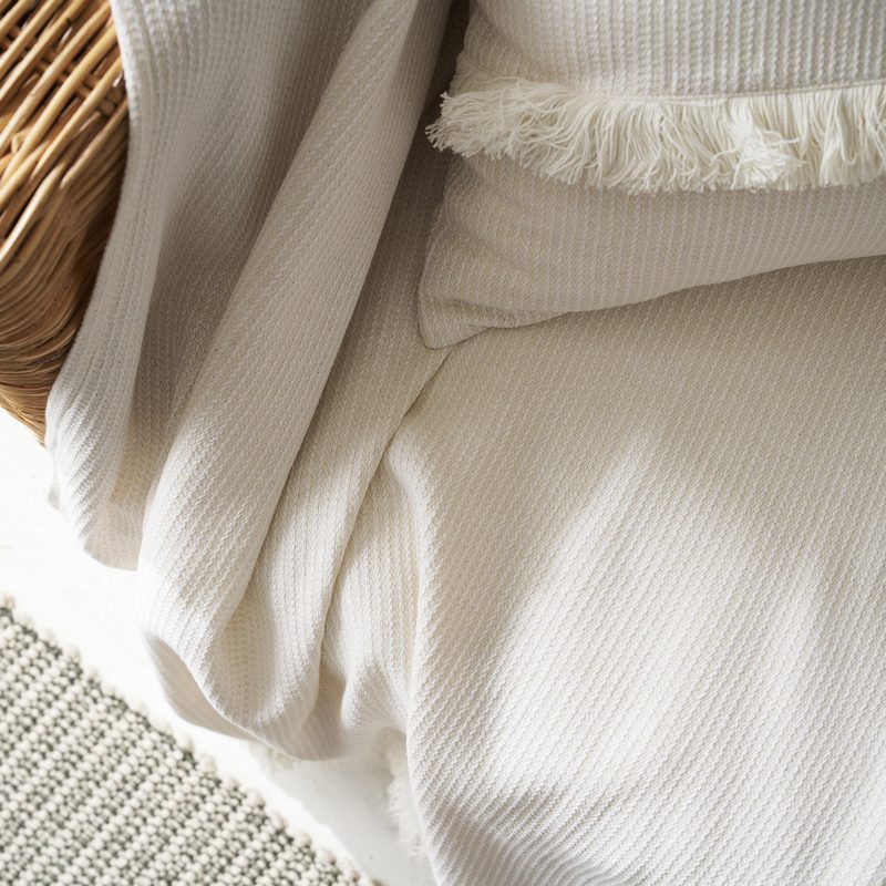 Ριχτάρι Διθέσιου 180x250cm GOFIS HOME  Odessa Off White 533/05 - Image 3