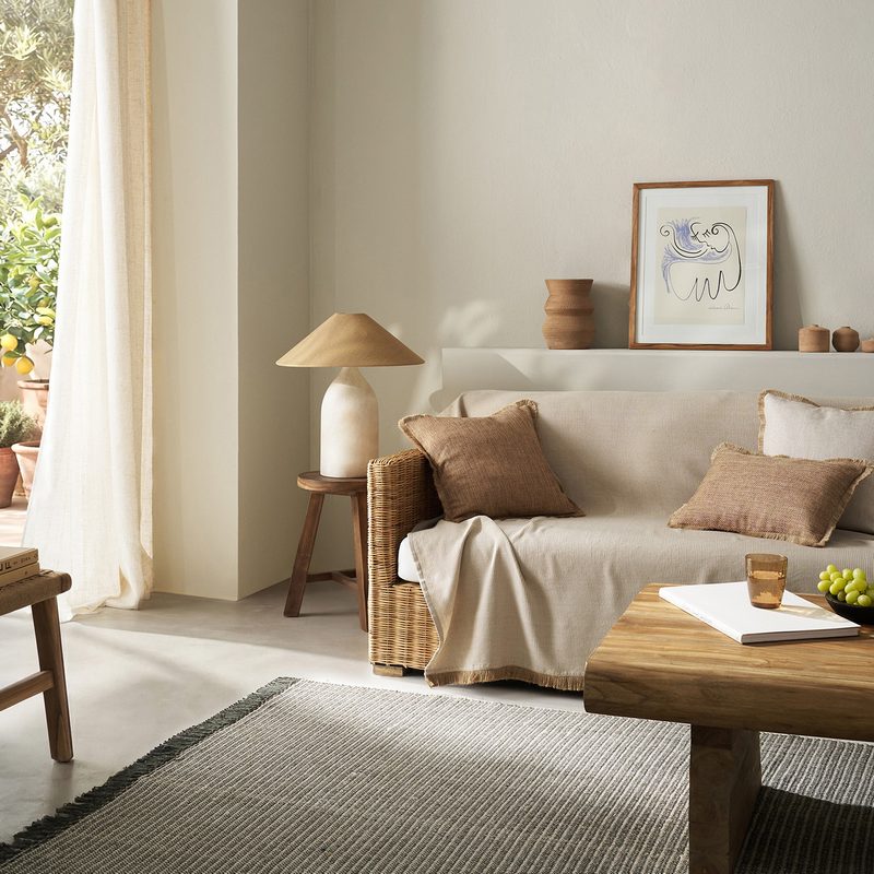 Ριχτάρι Διθέσιου 180x250cm GOFIS HOME  Odessa Hemp Beige 533/06 - Image 5