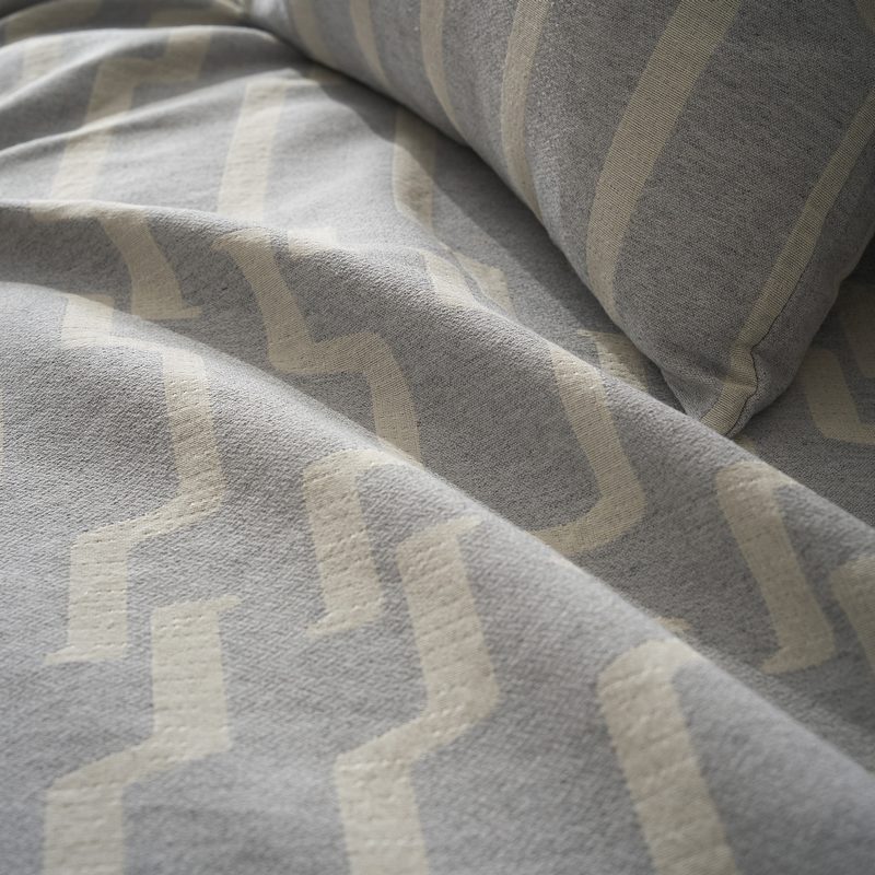 Ριχτάρι Διθέσιου 180x250cm GOFIS HOME  Clover Grey 558/15 - Image 3