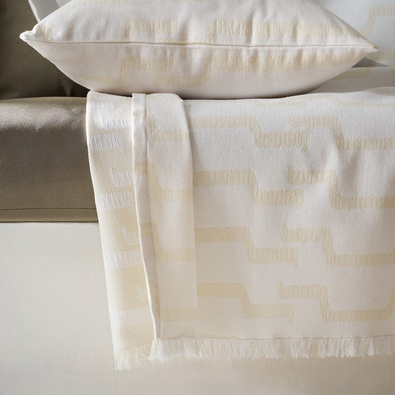 Ριχτάρι Τριθέσιου 180x310cm GOFIS HOME  Clover Polar White 558/16 - Image 6