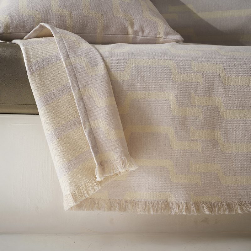 Ριχτάρι Τετραθέσιου 180x350cm GOFIS HOME  Clover Silver Grey 558/19 - Image 4