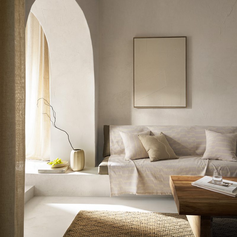 Ριχτάρι Τετραθέσιου 180x350cm GOFIS HOME  Clover Silver Grey 558/19 - Image 5