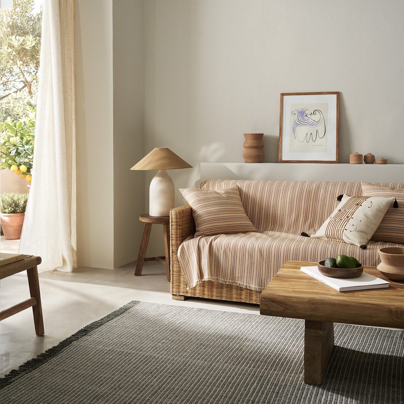 Ριχτάρι Πολυθρόνας 180x180cm GOFIS HOME  Nymeria 80's Orange 574/03 - Image 6