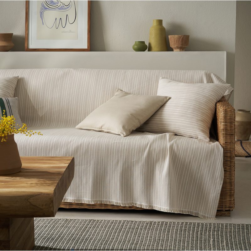 Ριχτάρι Διθέσιου 180x250cm GOFIS HOME  Nymeria Beige 574/06