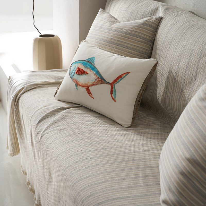 Ριχτάρι Τετραθέσιου 180x350cm GOFIS HOME  Nymeria Light Grey 574/15 - Image 3