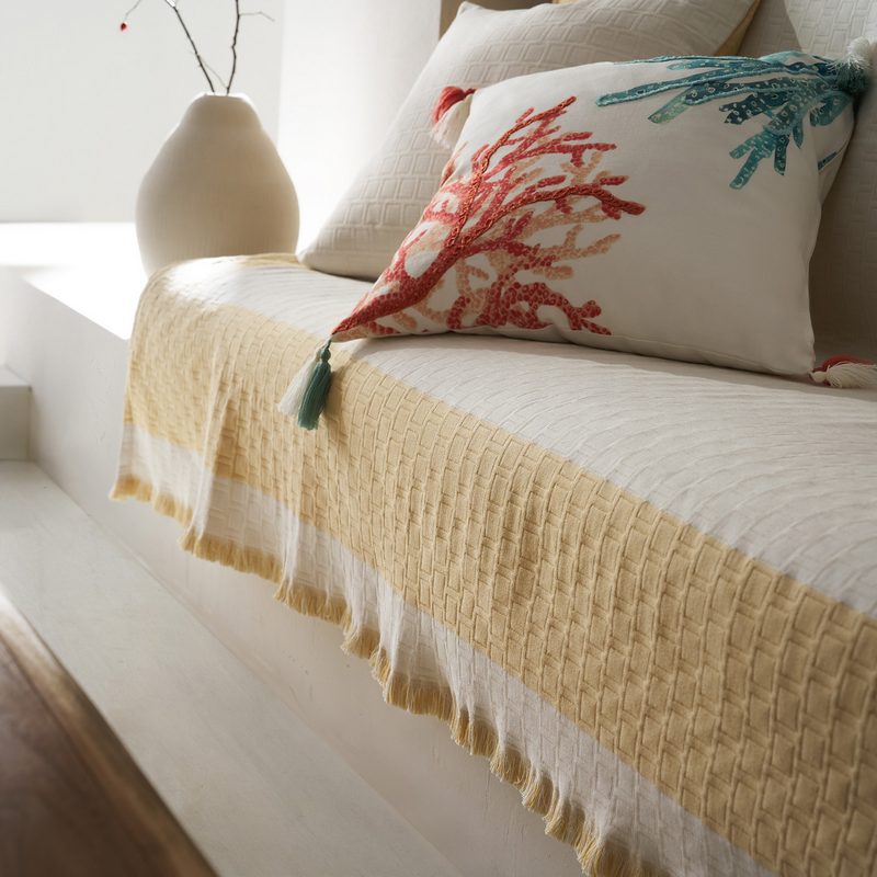 Ριχτάρι Διθέσιου 180x250cm GOFIS HOME  Solenne Sun Yellow 591/04 - Image 3