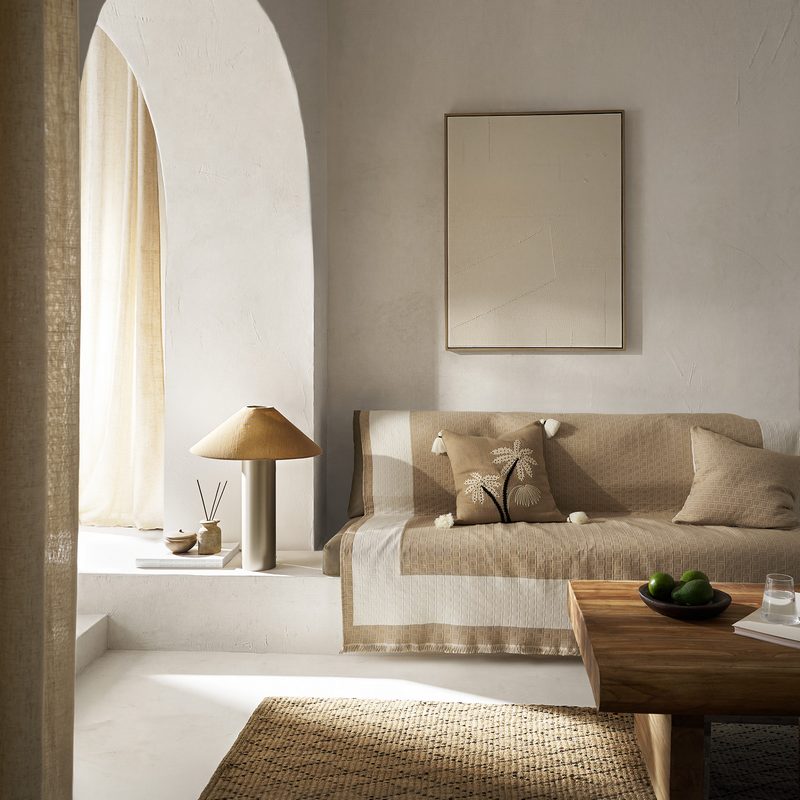 Ριχτάρι Διθέσιου 180x250cm GOFIS HOME  Solenne Almond Beige 591/06 - Image 6