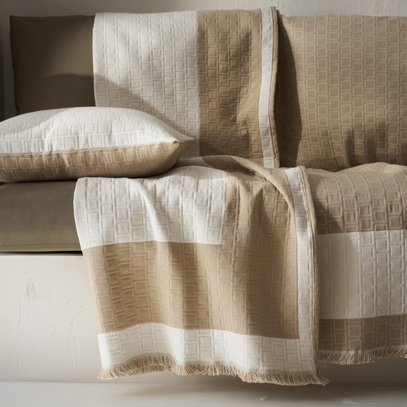 Ριχτάρι Τριθέσιου 180x300cm GOFIS HOME  Solenne Almond Beige 591/06 - Image 5