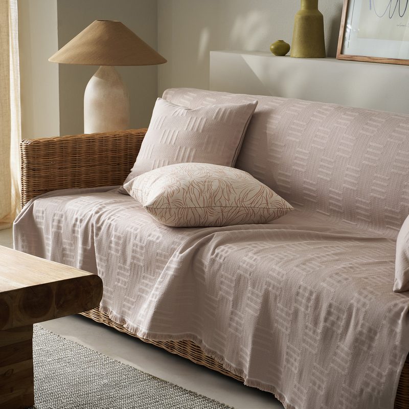 Ριχτάρι Πολυθρόνας 180x175cm GOFIS HOME  Calyra Warm Beige 654/21 - Image 3