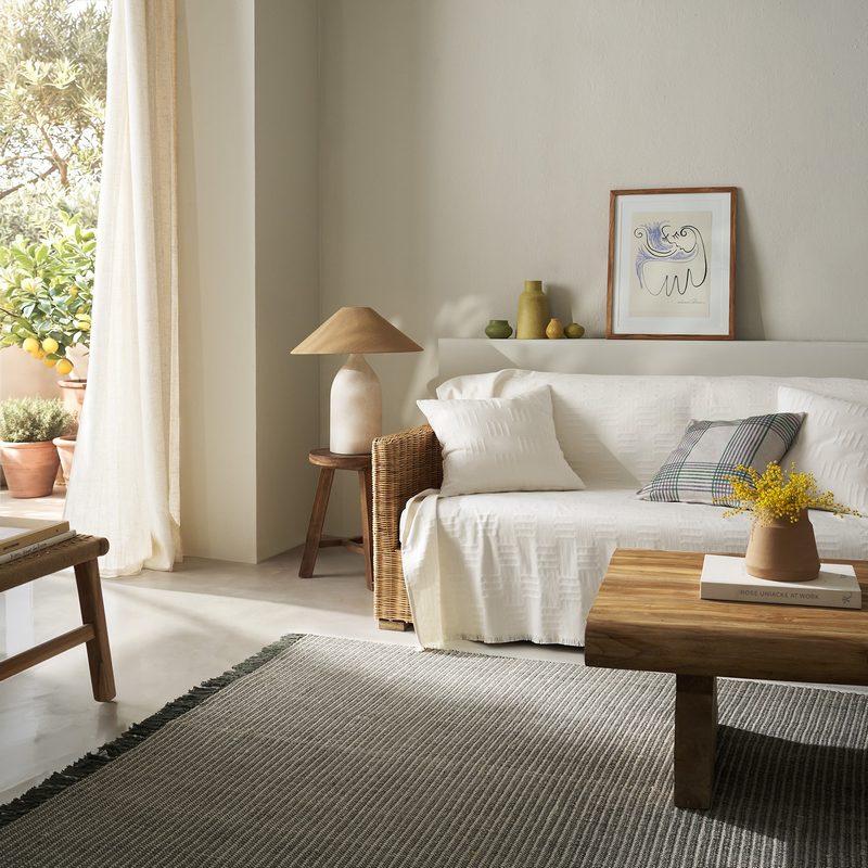 Ριχτάρι Τετραθέσιου 180x350cm GOFIS HOME  Calyra Ivory  654/05 - Image 5